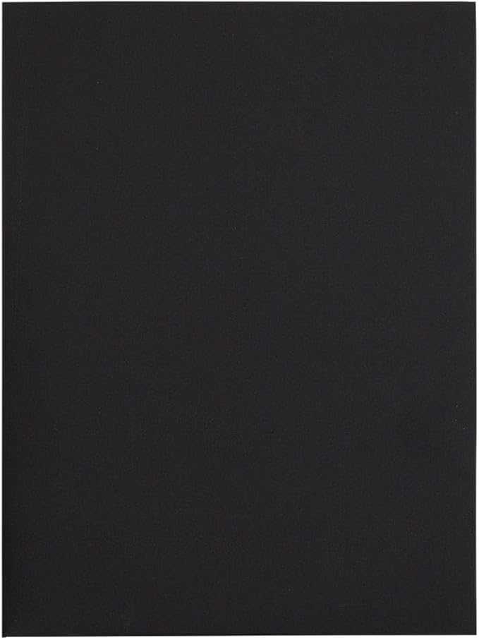 LUXPaper 9" x 12" Presentation Folders | Two Pocket | Black Linen | 100lb. - Image 5