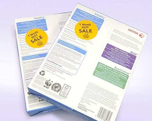 Pack of 100 Sheets, 8-1/2 x 11" Fluorescent Labels - Image 4