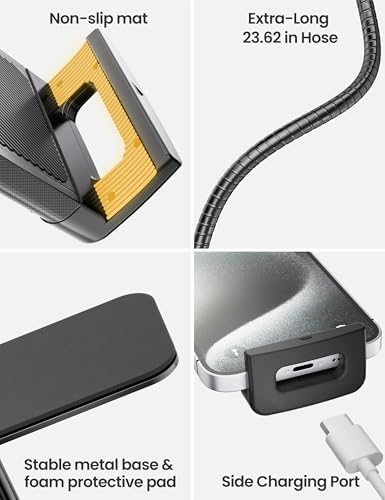 VOLTIFYMAX Tablet Stand with Page Turner Works with Kindle, Tablet Stand Floo...