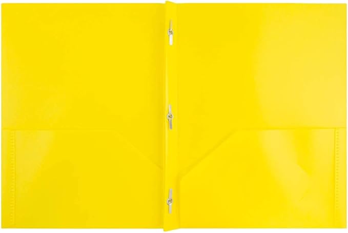 JAM PAPER Plastic Color POP Folders - Image 2