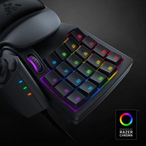 Razer Tartarus V2 Left-Handed Gaming Keypad, 32 Programmable Keys, Black