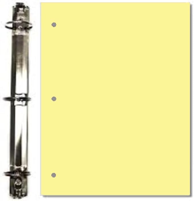 Copy And Printing Color Paper, 20 Lb. 3 Hole Punch 500 Sheets Per Ream. - Image 2