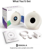 dekala sunrise alarm clock with pulse wake, 7-day, view 9