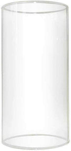 Sunwo Glass Shade Straight Cylinder Glass Lamp Shade Replacement - Image 2