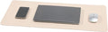 Wolaile Desk Blotter Pad, 27x13 inch PU Leather Computer Mouse Mat, Non-Slip by Wolaile