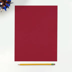 LUXPaper 8.5" x 11" Paper | Letter Size | Garnet Red | 80lb. Text | 50 Qty - Image 3