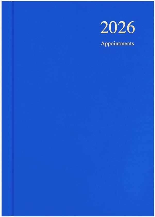 Collins - Essential - 2026 12 Month Calendar Year Planner, Day-To-Page with 1...