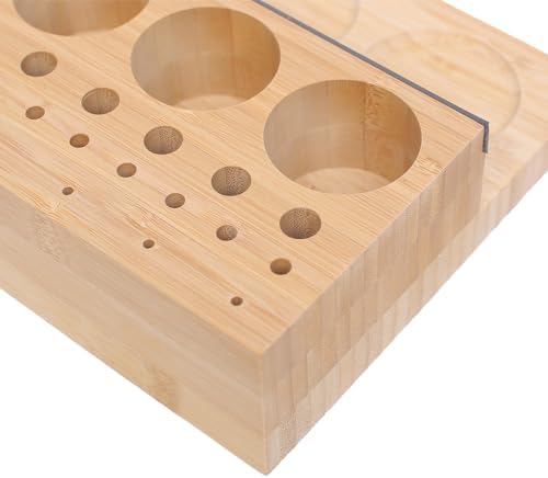 Raprance Wooden Fly Tying Fishing Kit Organizer Fly Tying Tool Caddy Desktop ...
