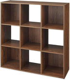 Whitmor 9 Cube Storage Organizer, Open Storage Display Bookshelf, Storage - Image 4