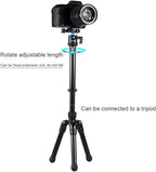 PULUZ Metal Handheld Adjustable 3/8" Size Tripod Mount Monopod Extension Rod - Image 5