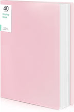 Phyxin Portfolio Binder, 40-Pocket Portfolio Folder 8.5" x 11", Displaying 80 by Phyxin