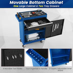 dreamade 5-drawer tool chest combo, rolling tool cabinet, package contents