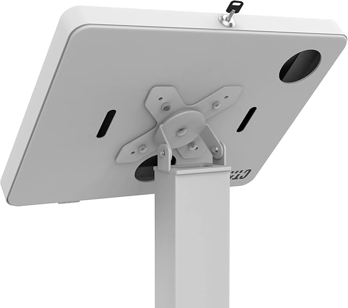CTA Digital Thin Tall Floor Stand Standing 360 Degree Kiosk Display Tablet - Image 5