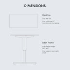 FLEXISPOT EN1 One-Piece Standing Desk - Image 5
