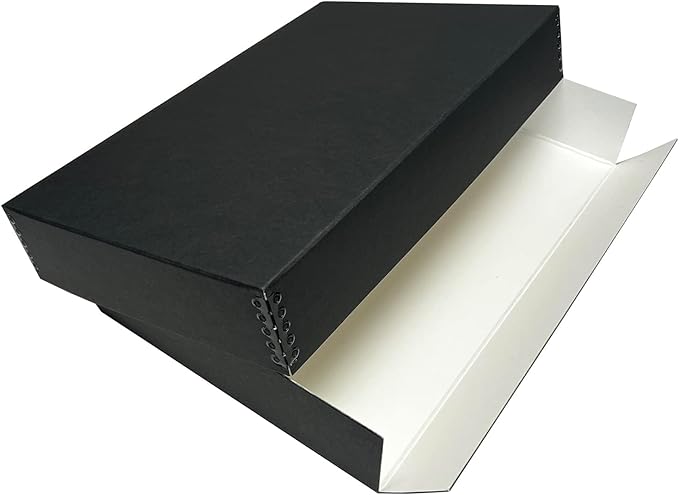 Lineco Museum Archival Storage Box, 11.75x18.25x3 in. Drop Front Design. - Image 9
