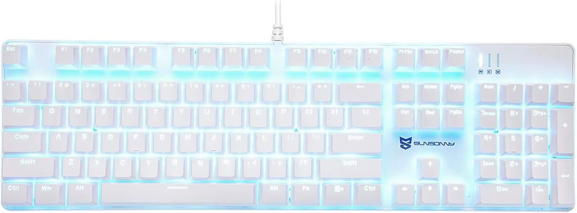 Merdia 104 Keys Full Size Mechanical PC Gaming Keyboard | Brown Switch Hot Sw...