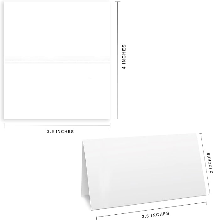 2 x 3, Drawing-Make Your Own Note, Thank You Cards, Seating Place Cards - Image 6