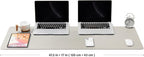 Large Desk Mat - 47.2"x 17" Non-Slip PU Desk Pad - Image 2