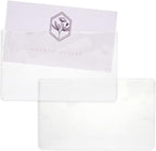Juvale 100-Pack Clear Business Card Pockets - Image 9
