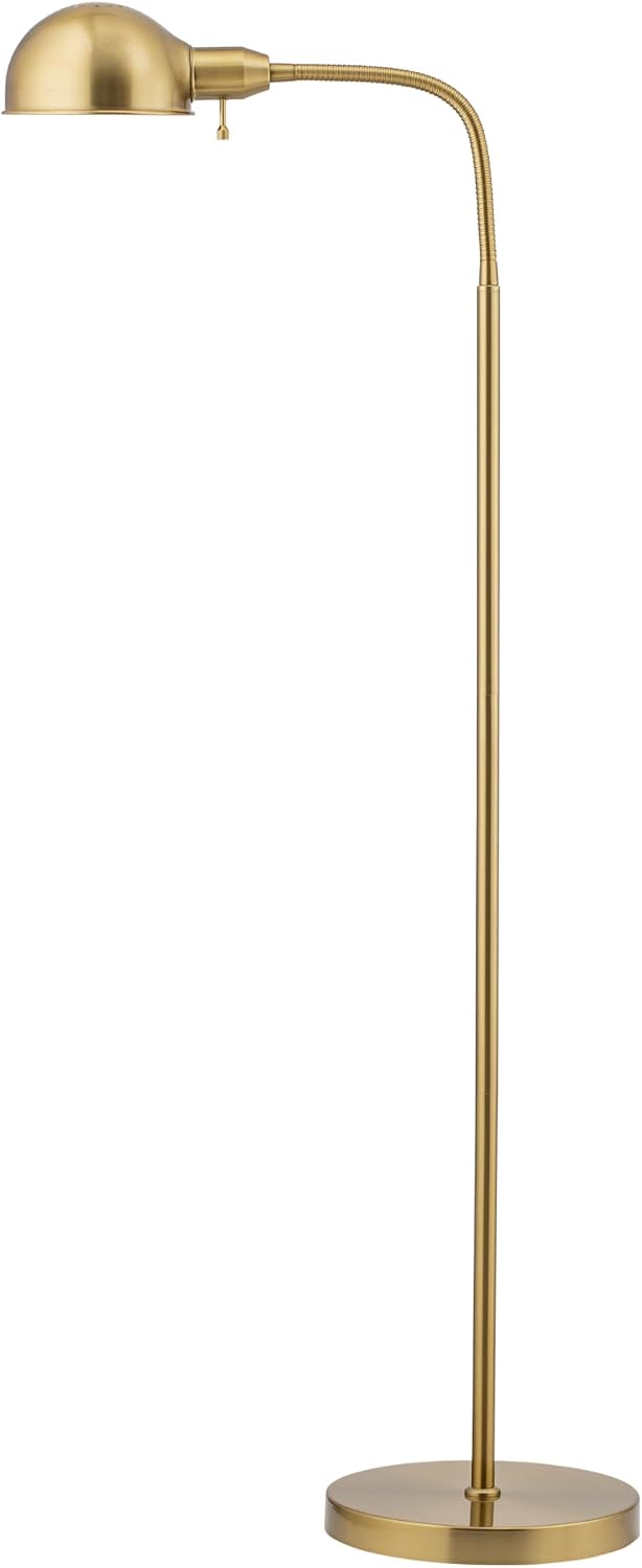 O'Bright Adjustable Floor Lamp with Flexible Gooseneck and Rotatable Shad...