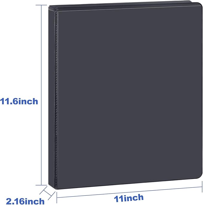 ViVin Sturdy 1.5 Inch D Ring Binders, 1.5'' 3 Ring View Binder - Image 4