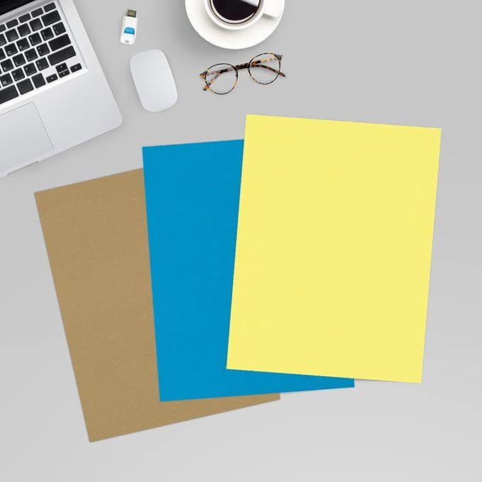 LUXPaper 8.5" x 11" Paper | Letter Size | Pastel Canary Yellow | 60lb. Text | - Image 6