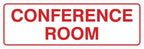 Standard Conference Room Sign by All+Quality
