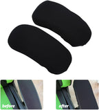 Kakalote Office Chair Armrest Covers, 1pair Stretchable Stretch Computer Chair Slipcover Desk Chairs Arm Cover for Office, Desk, Gaming Chairs (Grey-No Sponge pad)