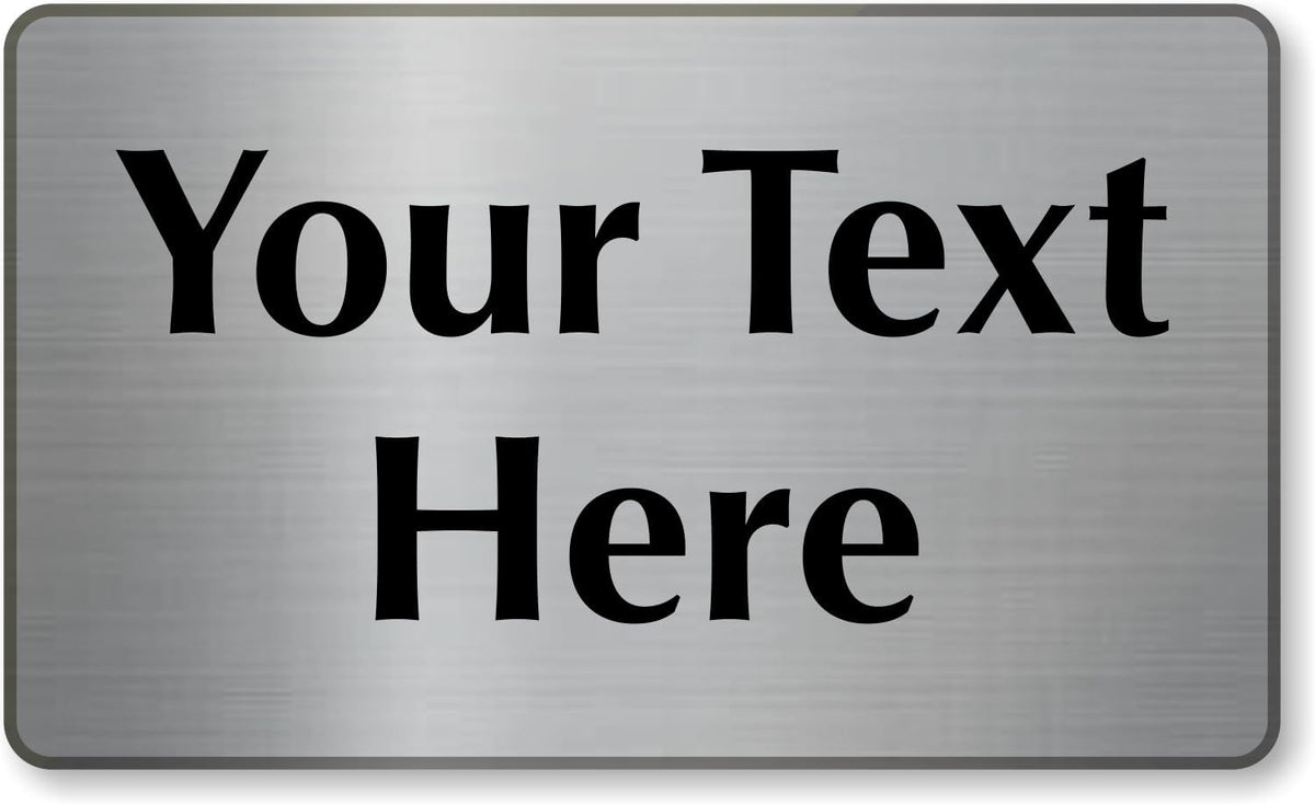 SmartSign Custom Steel Sign