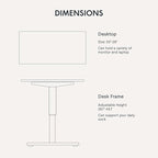 FLEXISPOT EN1 One-Piece Standing Desk - Image 7