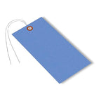 SmartSign 6.25 x 3.125 inch “Blue” Blank Tyvek Shipping Tags by SmartSign