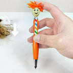 Arthink Pack of 20 Mop Head Ballpoint Pens, Funny Mop Topper Pens with Plush Hair,Writing Click Pen Portable Cute Cartoon Multi-function Signing Pen,Suitable for Office Schools