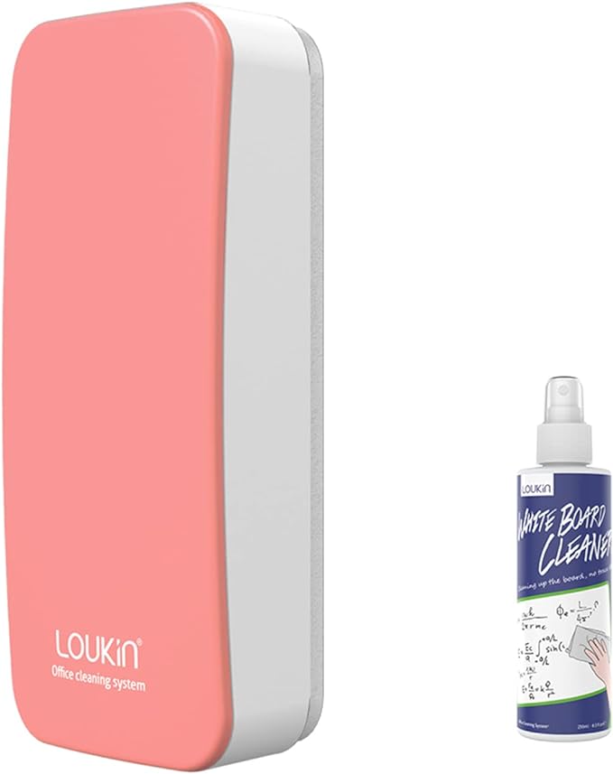 loukin Magnetic Dry Erase Eraser, Glass Board Remover, 3.4 fl oz Whiteboard by LOUKIN