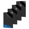 4 Pieces Black Acrylic Sheet, 5 x 7 Inch 1/8 Inch Thick, Home Decor, Display by ADTDA