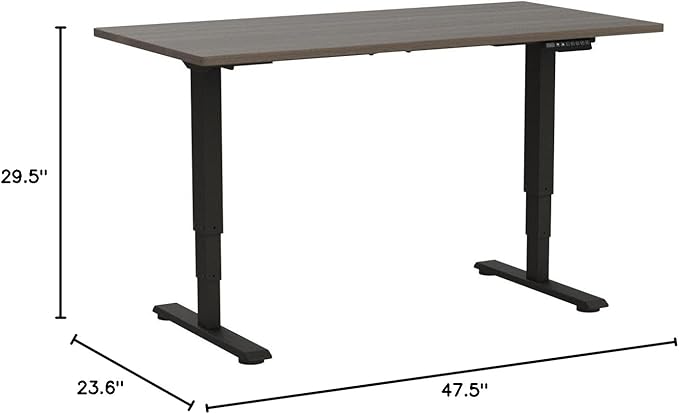 FLEXISPOT E6 3-Stage Dual Motor Electric Standing Desk 48 x 30 Sit Stand Up Desk - Image 3
