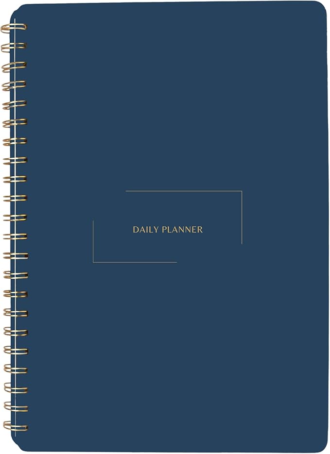 Merely Home Undated Daily Planner | 8.25” x 11.75” To Do List Notebook | Work - Image 2