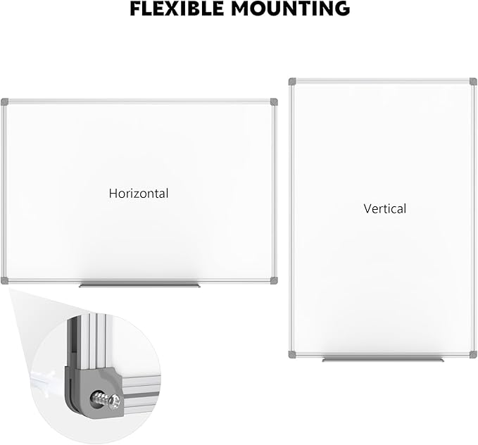 Lockways 48 x 36 Inch White Board 2 Pack | 4 x 3 Dry Erase Boards Magnetic - Image 3