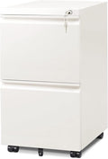 DEVAISE 2 Drawer Mobile File Cabinet by DEVAISE
