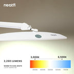 Neatfi Elite HD XL Task Lamp, 3 Adjustable Light Modes, 22 Inches Wide - Image 2