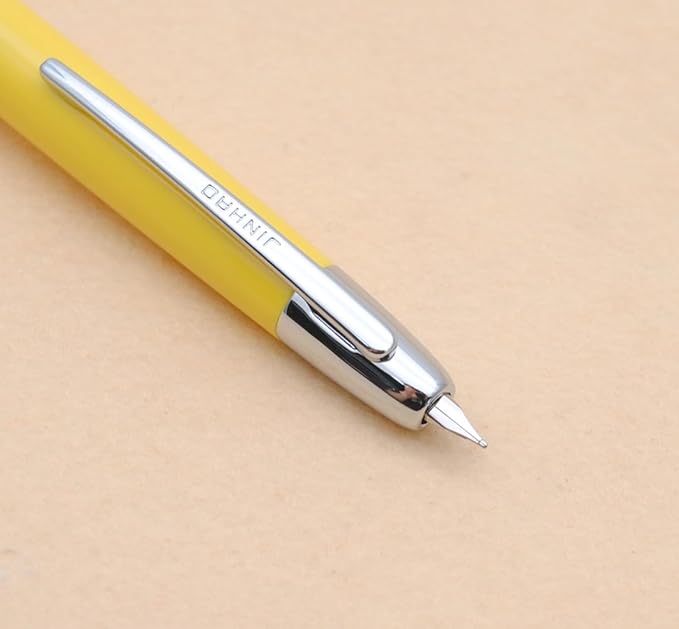 JINHAO 20 Press Fountain Pen, Retractable Capless Resin Pen - Image 2