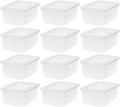 IRIS USA 12-Pack Storage Bins