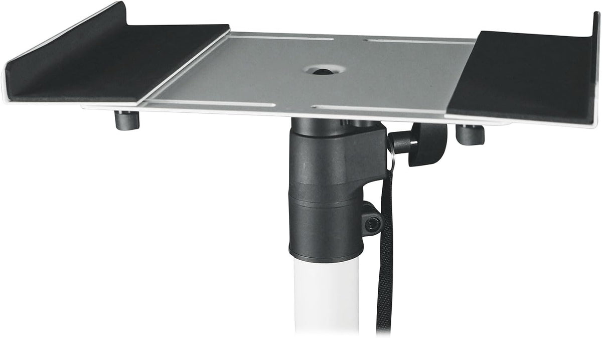Rockville RVSM5 White Adjustable Studio Monitor Speaker Stands, Pair