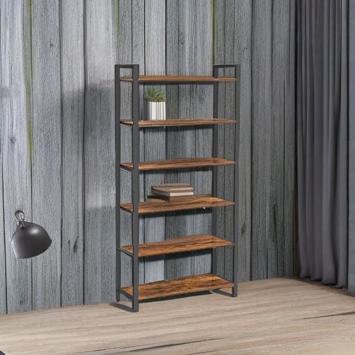 VASAGLE 6-Tier Bookshelf, Bookcase - Image 6
