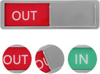 Mipcase 2pcs Office Door Status Signs Sliding Indicators - Image 9