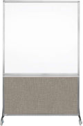 DivideWrite Mobile Whiteboard | Double Sided Dry Erase Board | Portable Office by VERSARE
