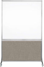 DivideWrite Mobile Whiteboard | Double Sided Dry Erase Board | Portable Office by VERSARE