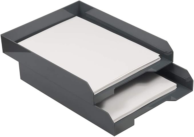 JAM PAPER Stackable Paper Trays - Image 3