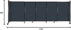 Versare Straightwall Sliding Portable Wall Partition | Freestanding Office - Image 7