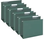 HERKKA Extra Capacity Hanging File Folders, 30 Pack Reinforced Hang Folders by HERKKA