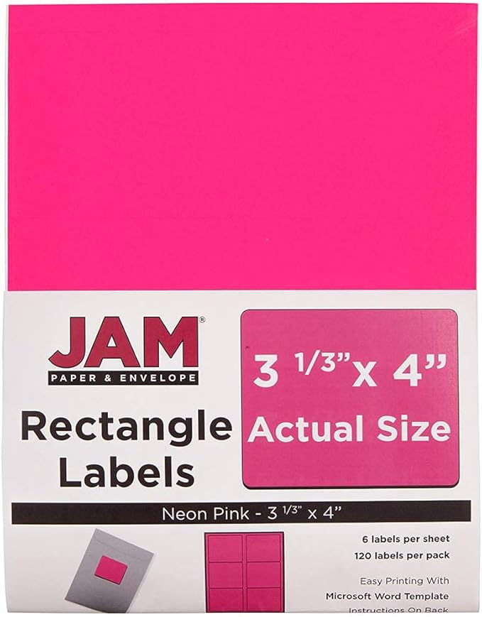 JAM PAPER Shipping Address Labels - Image 7
